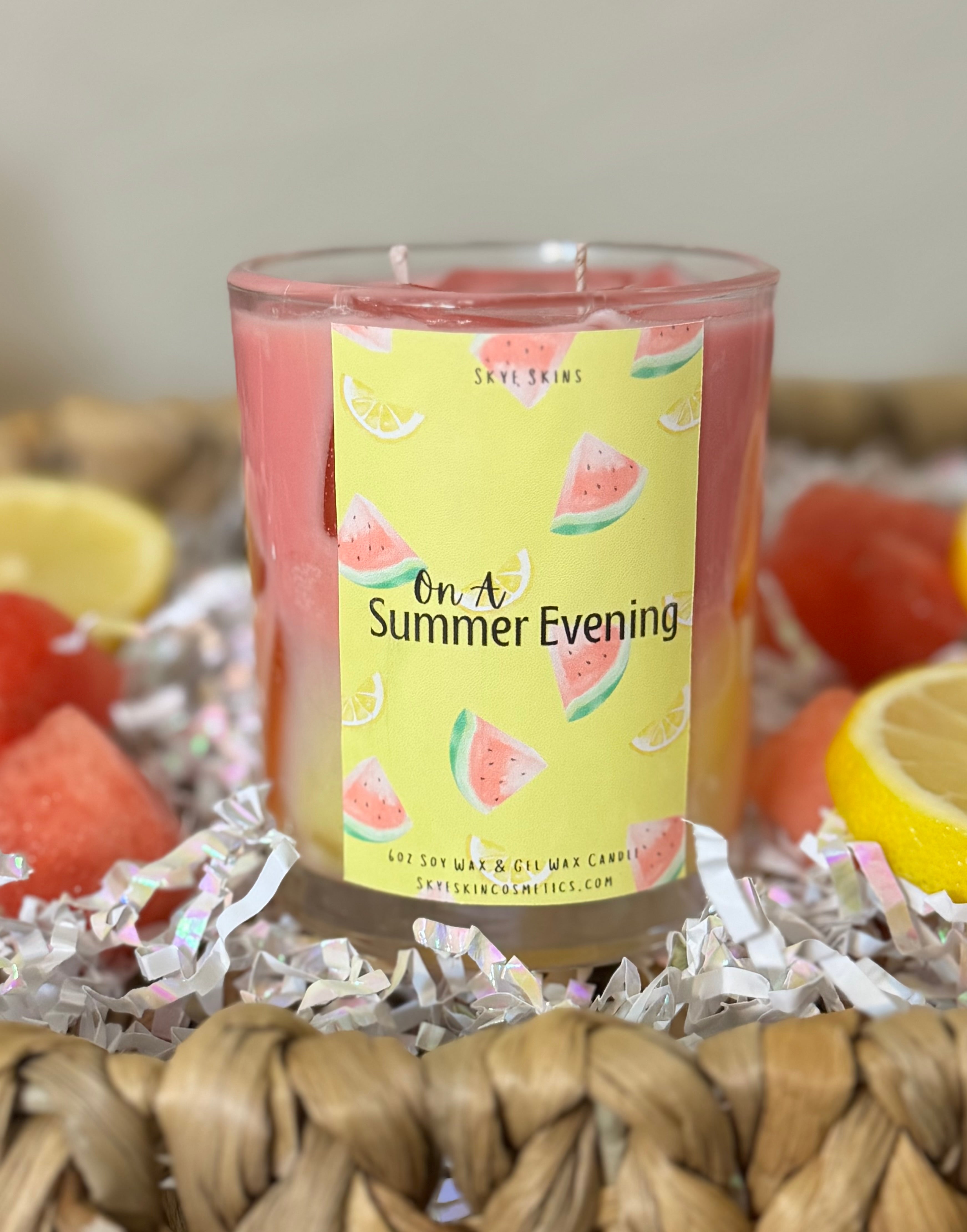 On a Summer Evening Candle